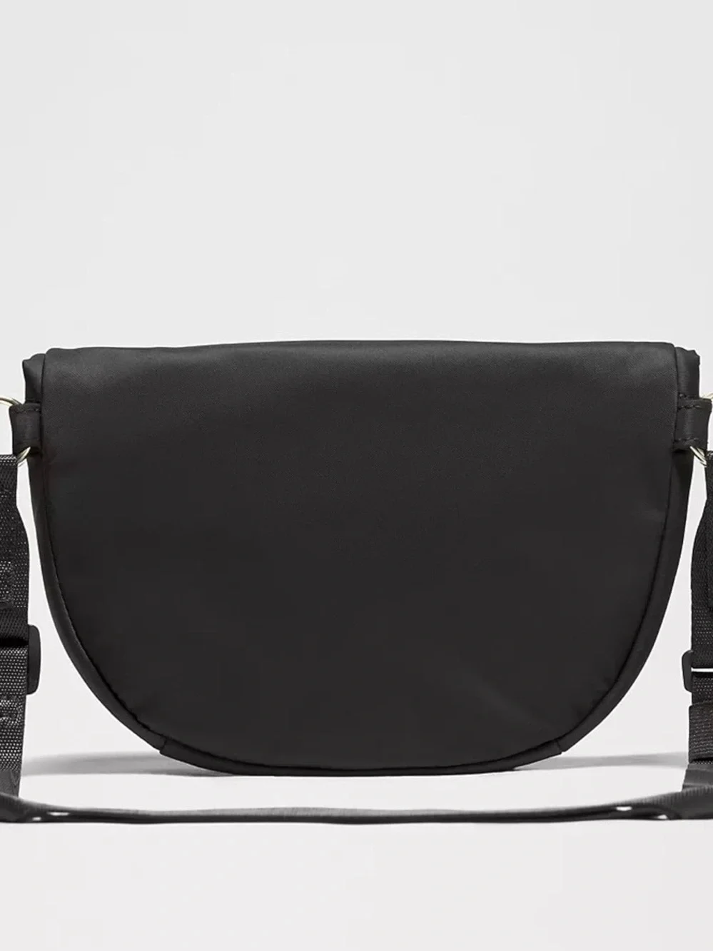 Lululemon Black Crossbody Bag with Gold Hardware